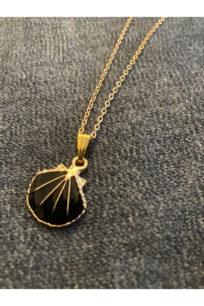 SWORDS CONCEPT Sea Shell Black Women's Necklace