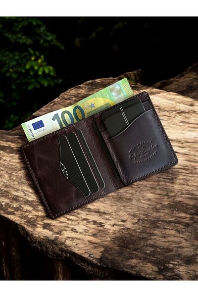 Kalkan deri Ръчна изработка от естествена кожа - дизайн на портфейла