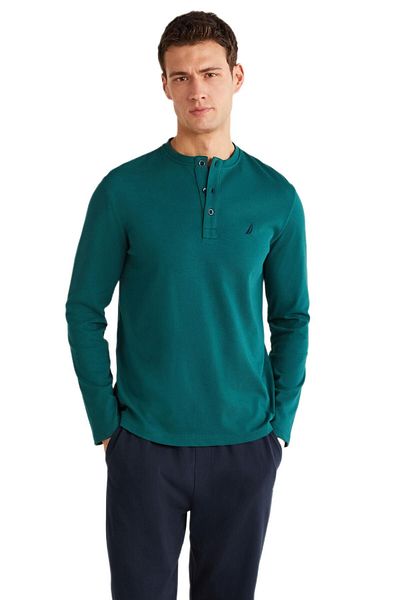 Nautica Men's Green Pajama Set 813