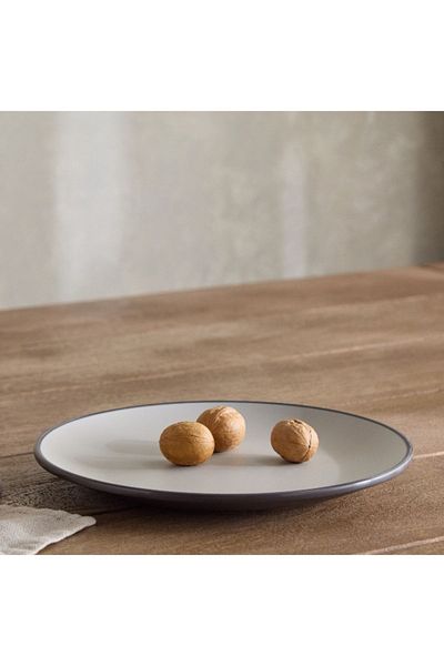 Home Box Mocha Mist 2-Tone Dinner Plate - 26 cm