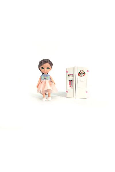 Sweet Annie 6" Doll With Refrigrator