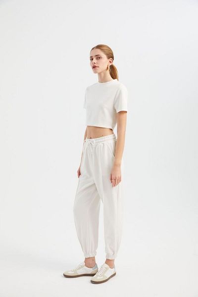 Hiccup Crop Top Crew Neck - Βασικό μοντέλο