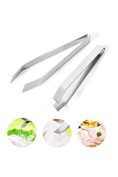 İly Balık Kılçık Ayıklama Cımbızı Ikili Set Paslanmaz-05409