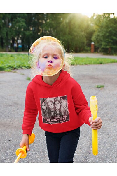 MAGORS BLACKPINK Sa deznom - Dukserica za devojčice sa kapuljačom, bez džepov...