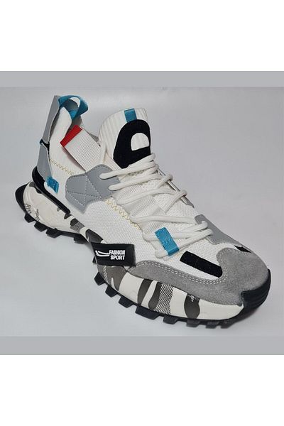 Scootland Pantofi sport pentru bărbați - Tricoturi elastice cu șireturi, Fashion Sport 19279