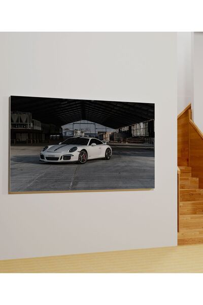 AR AJANS KANVAS TABLO Galeria mașinii sport GT3 Pictură decorativă pe pânză