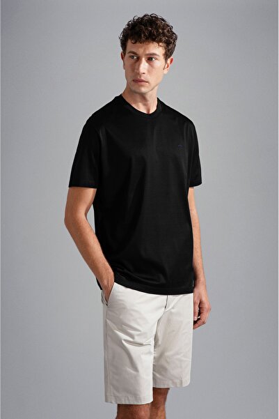 PAUL&SHARK ΑΝΔΡΙΚΟ ΠΛΕΚΤΟ T-SHIRT C.W. ΒΑΜΒΑΚΙ