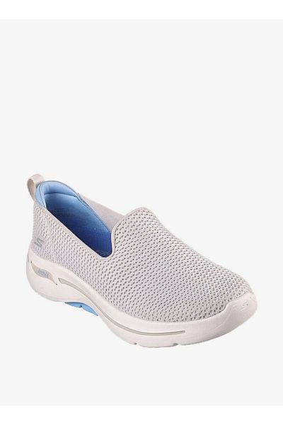 SKECHERS حذاء نسائي سهل الارتداء بتصميم مقوس - 124880-NTLB