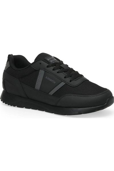 Kinetix Men's Black Sneakers - Daily Walking