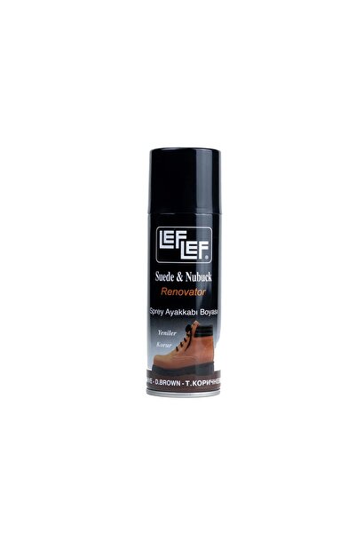 nurileflef Süet Ayakkabı Boyası Sprey 200 Ml (KOYU KAHVE)