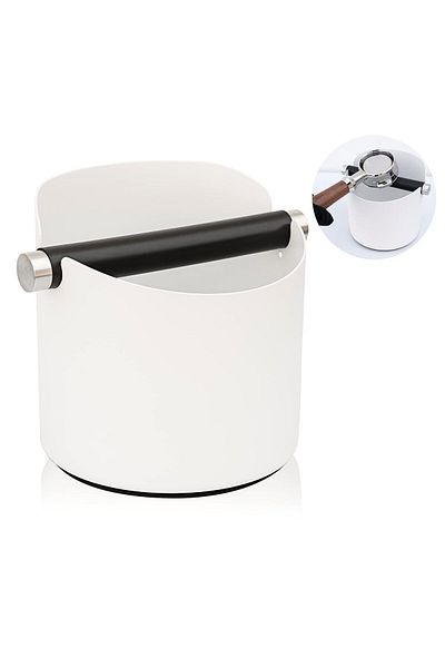 MIBRU COFFEE KNOCK BOX STANLES STEEL WHITE