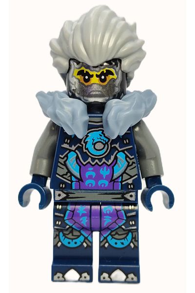 LEGO Ninjago Dark Blue Armored Mini Figure - Custom Accessory