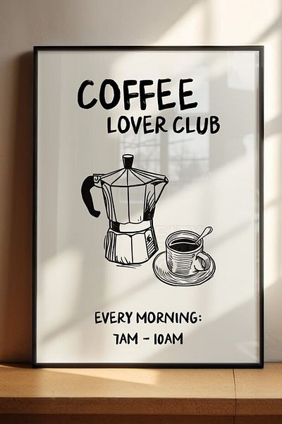 Taranist Χάρτινη αφίσα Mocha Pot Coffee Lovers