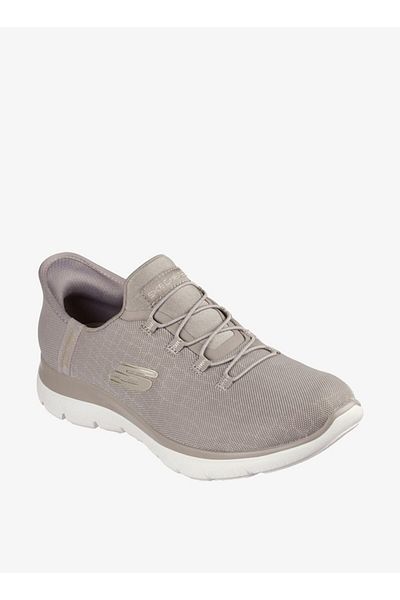 SKECHERS Pantofi de damă Diamond Dream - Logo imprimat, închidere cu slip-on
