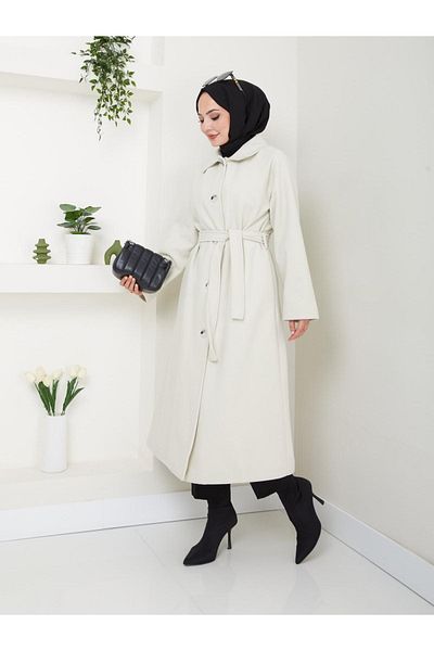 ELBİSHE نموذج CK-1003 مخيطة خشنة - مربوطة وأزرار