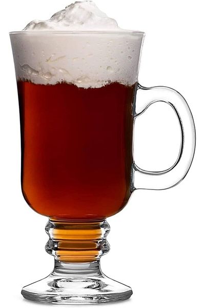 Paşabahçe 55141 Irish Coffee - 230 Cc Glass with Handle, Pack of 12