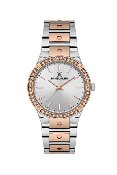 Daniel Klein Dk.1.13778-5 Stoned Rose Metallic Women's Wristwatch - Water Res...