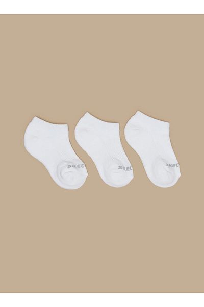 SKECHERS Terry No Show Sports Socks - Set of 3
