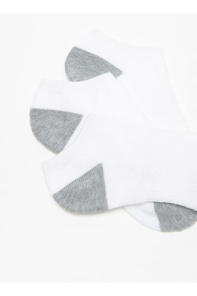 SKECHERS Renk Bloklu Bilek Boyu Spor Çorapları - 3'lü Takım