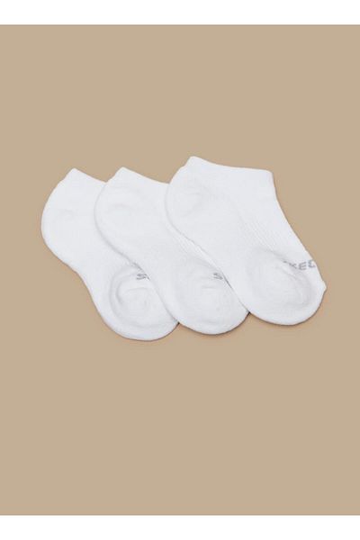 SKECHERS Terry No Show Sports Socks - Set of 3