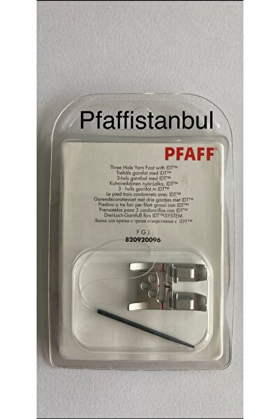 Pfaff Üç Delikli Süs Dikiş Ayağı 820920096