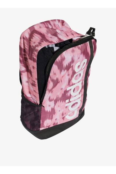 adidas Tie-Dye Print Backpack with Zip Closure and Adjustable Straps