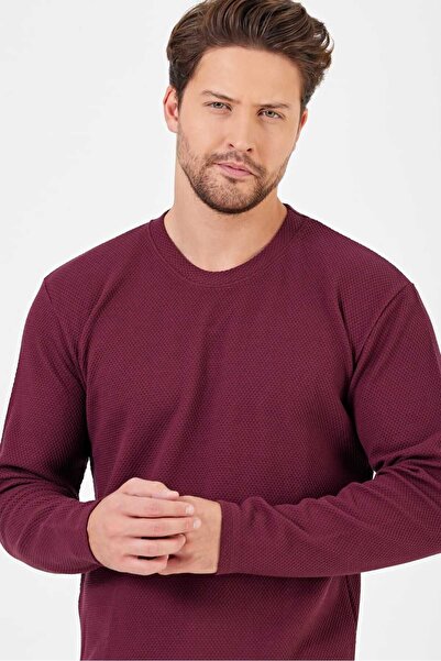 PELİTİSS waffle kuamaş uzunkol swettşort