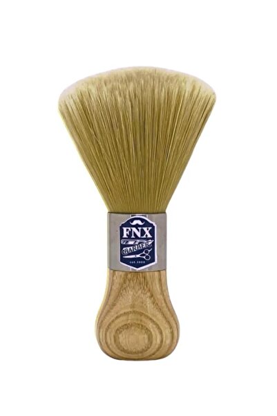 Fnx Επαγγελματική βούρτσα κουρέα - Ξύλινη λαβή, Νο: 2