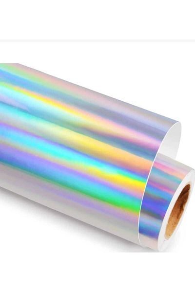 ESEMİZ Esemiz Hologram Rainbow Rainbow Vehicle Motorcycle Wheel Fairing Foil (30Cmx152Cm)