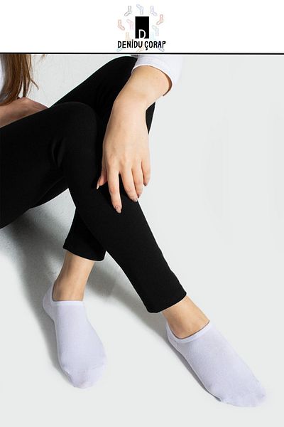 Denidu Çorap Unisex 10 Pairs Eco Booties Κάλτσες - Άνευ ραφής
