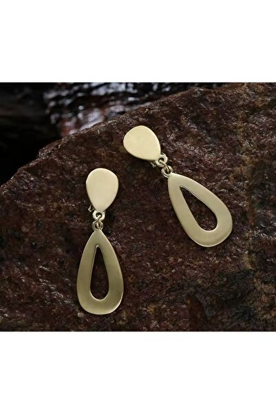 1PARÇAMAVİ Women's Earrings Without Holes - with Compression and Clip