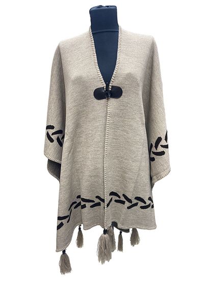 mim eşarp Akmoda - Thick Winter Knitwear Long Poncho