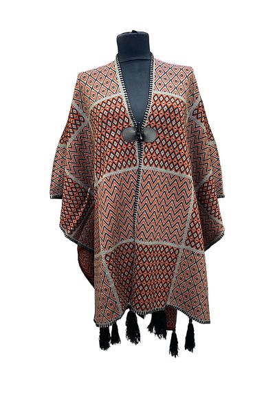 mim eşarp Akmoda - Thick Winter Knitwear Long Poncho