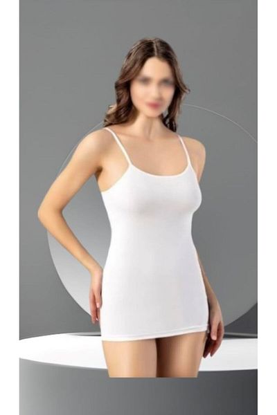 The Clover Cotton Women's Tank Top - Thin Strap, Chest Pad, 6.3.Cl.Vr4.9Kt