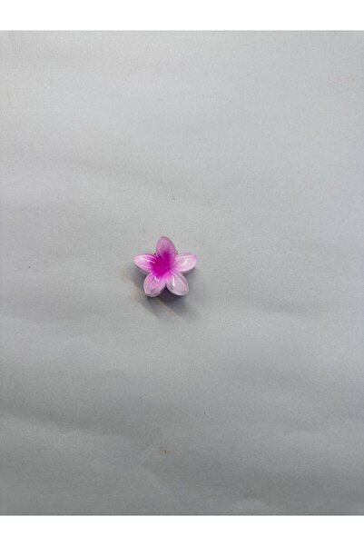 Maison Shop 1 Adet, Renkli  Mandallı 3 cm Lotus Çiçeği Toka Kadın/Kız/Çocuk