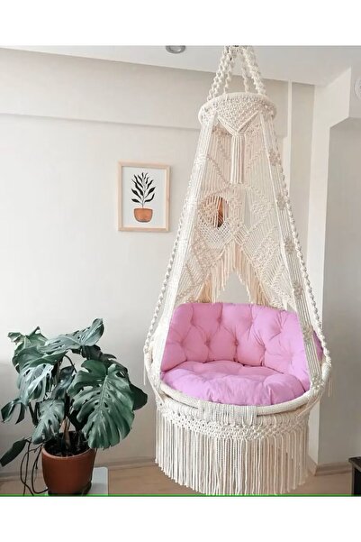 vivamia Makrome Salıncak Minderi  (SADECE MİNDER SATILIK)