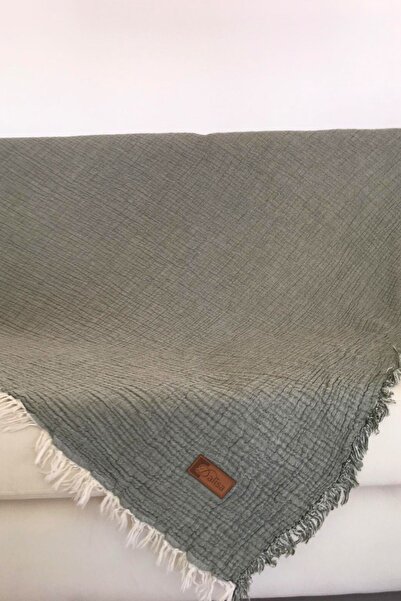 DALİSA 4 Layers 100% Cotton Muslin Pique - Double Sided Tufted Bedspread