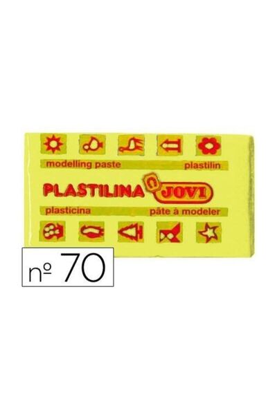 Jovi Non-Drying Play Dough Yellow 50 Gr - Plastilina
