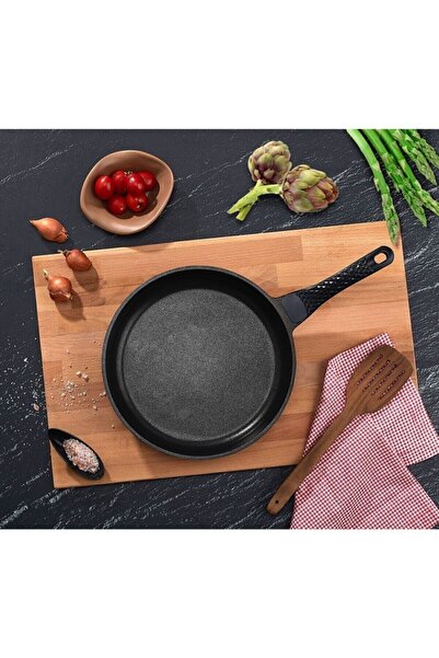 Amboss Kuvars Döküm Tava 28cm-bordo