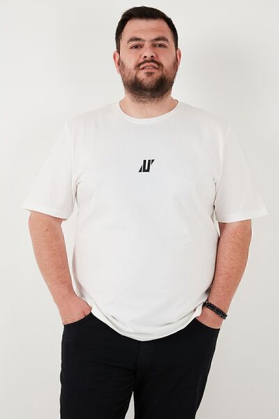 Buratti Ανδρικό T-shirt μεγάλου μεγέθους Cotton Crew Neck - T SHIRT5902753B