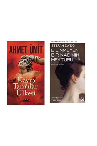 Yapı Kredi Yayınları ahmet ümit kayıp tanrılar - bilinmeyen bir kadının mektu...