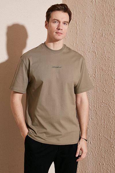 Buratti Cotton Relaxed Fit Crew Neck T Shirt Ανδρικό T SHIRT5902702