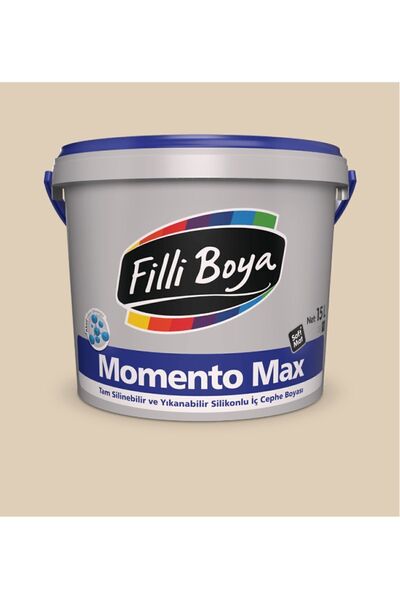 Filli Boya Momento Max Tam Silinebilir ve Yıkanabilir Silikonlu İç Cephe Boyası