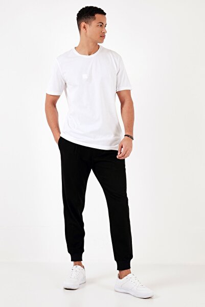 Buratti Ανδρικό μπλουζάκι 100% βαμβακερό με κανονική εφαρμογή με λαιμόκοψη 5902622