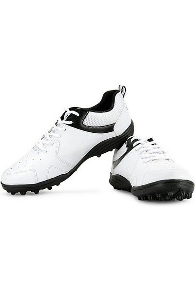 Vector X Blast Cricket Shoes, Men's UK 8 (White/Black)