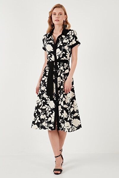 Lela Μίντι πουκάμισο με κανονική εφαρμογή - ΦΟΡΕΜΑ 66924552 S4