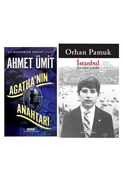 Yapı Kredi Yayınları Agatha’nın Anahtarı - İstanbul Orhan Pamuk/Ahmet Ümit-Or...