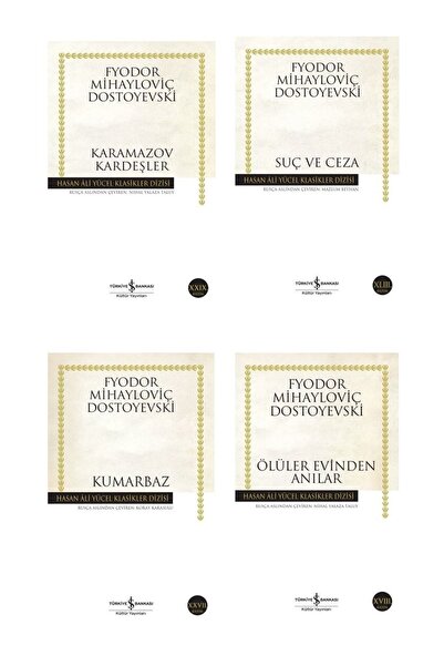 TÜRKİYE İŞ BANKASI KÜLTÜR YAYINLARI Hasan Ali Yücel Klasikleri-karamazov Kard...