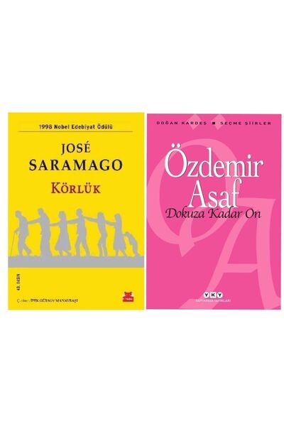 Kırmızı Kedi Yayınları Körlük - Jose Saramago - dokuza Kadar On - Özdemir Asaf