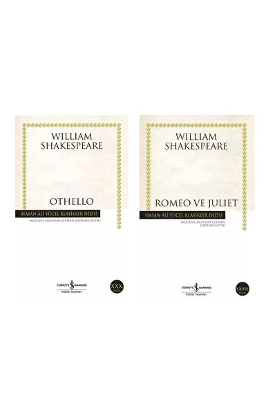 TÜRKİYE İŞ BANKASI KÜLTÜR YAYINLARI William Shakespeare - othello - Romeo ve ...